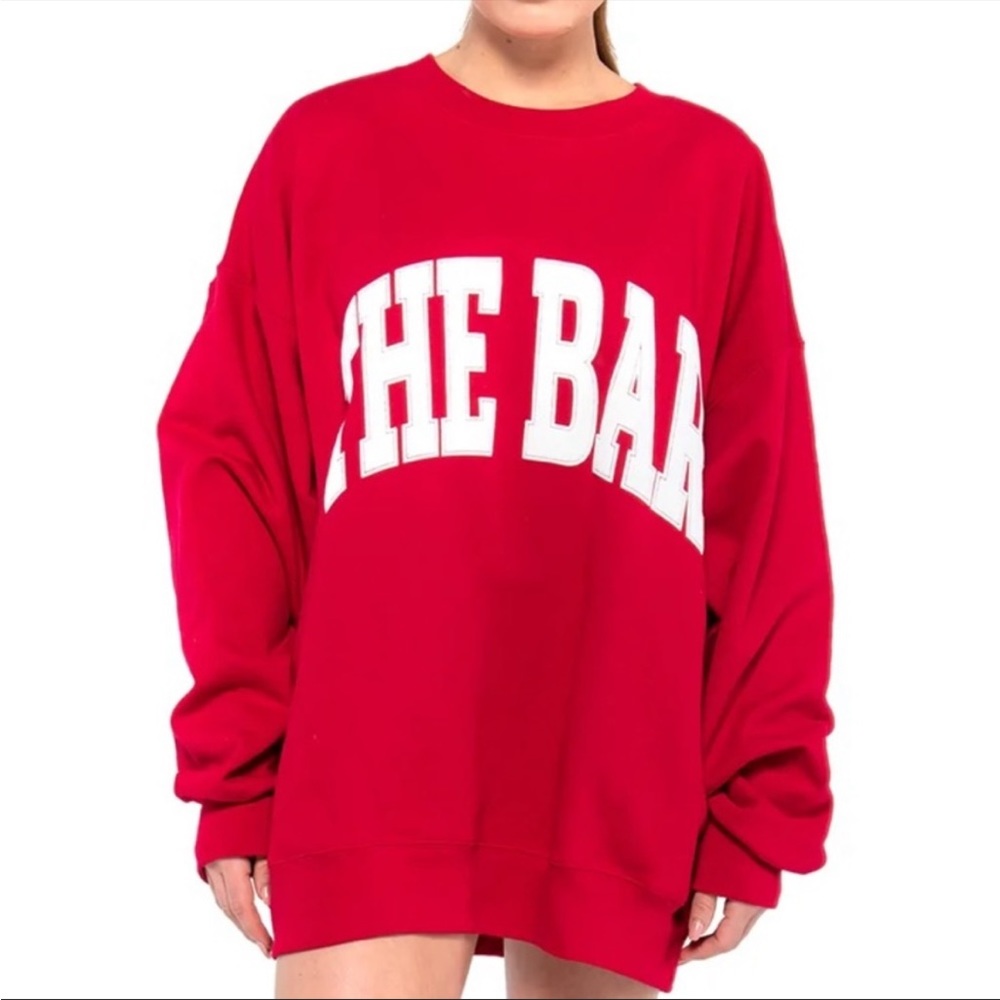 The bar varsity sweatshirt